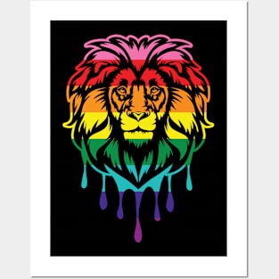 PRIDE Lion Posters and Art